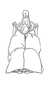 En hij huilde als een kind, c1930 door William Heath Robinson