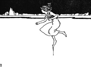 Ze rende zo snel als ze kon, ca. 1930