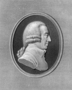 Adam Smith, 18e-eeuwse Schotse filosoof en econoom, 1836 door W. Holl