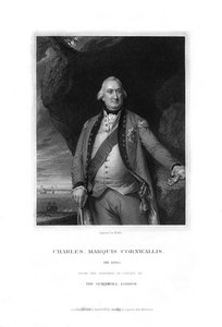 Charles Cornwallis, 1e Markies Cornwallis, Engelse militaire commandant door W. Holl