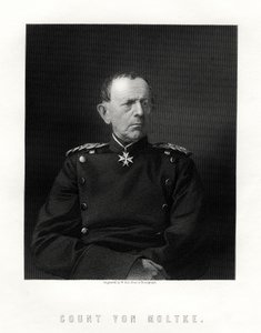 Graaf von Moltke, 1800-1891, beroemde Duitse veldmaarschalk, 19e eeuw