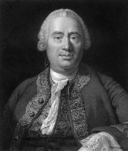 David Hume, 18e-eeuwse Schotse filosoof, econoom en historicus, 1845