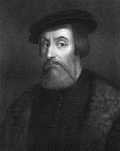Hernan Cortes, 16e-eeuwse Spaanse conquistador, 1836