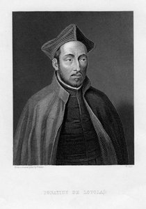 Ignatius van Loyola, generaal-overste van de Sociëteit van Jezus door W. Holl