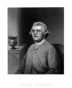 Josiah Wedgwood, Engelse industrieel en pottenbakker door W. Holl