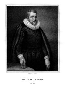 Sir Henry Wotton, Engelse auteur en diplomaat, 1824 door W. Holl