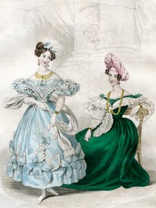 Damesmode, ca. 1830s