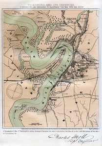 Vicksburg, Mississippi, en zijn verdedigingen, 1862-1867 door W Kemble