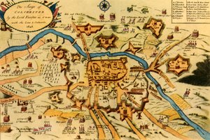 Het beleg van Colchester door de parlementsstrijdkrachten door W Keymer