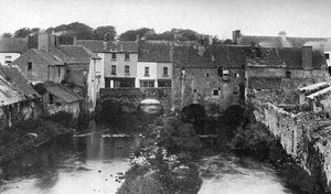 Oude brug, Birr, Offaly, Ierland, 1924-1926