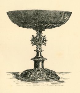 Zilveren tazza, begin 17e eeuw, 1881