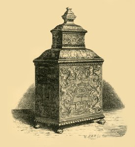 Zilveren theebus, 1716