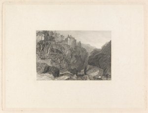 Roslin Kasteel door W. R. Smith