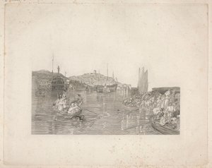 Saltash, Cornwall door W. R. Smith