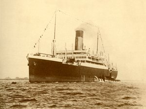 De Minnewaska Atlantic Transport Line, 21.716 Ton, ca. 1930 door W. T Munns