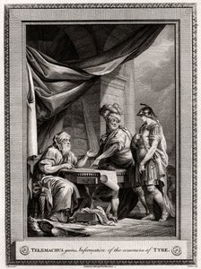 Telemachus verkrijgt informatie over de handel van Tyrus door W. Walker