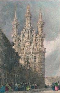 Hotel De Ville, Leuven door W. Wallis