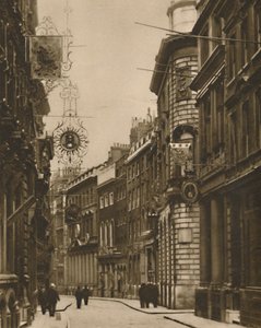 De Oude Borden Zijn Teruggekeerd Naar Lombardstraat, ca. 1935 door W. Whiffin