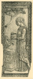 Het Symmachi-paneel, laat 4e of begin 5e eeuw, 1881 door W. Wise