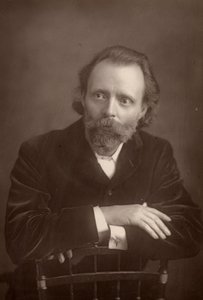 (Thomas Henry) Hall Caine (1853-1931) Engelse romanschrijver. Metgezel van Dante Gabriel Rossetti aan het einde van diens leven (1881-1882)
