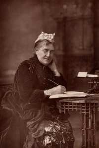 Elizabeth Lynn Linton (1822-1898) Engelse romanschrijfster, schrijfster, journaliste en voorvechter van vrouwenrechten