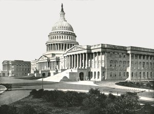 Het Capitool, Washington DC, VS, 1895 door W and S Ltd