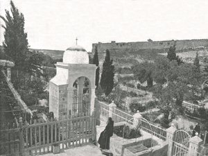 De tuin van Getsemane, Jeruzalem, Palestina, 1895 door W and S Ltd