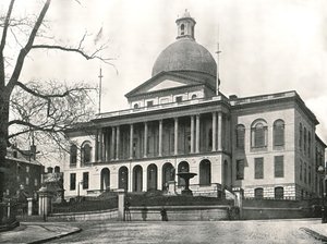 Het Massachusetts State House, Boston, VS door W and S Ltd