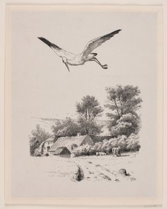 Illustratie bij Christian Winther, "Chresten en Lene" door Waldemar Bøhme