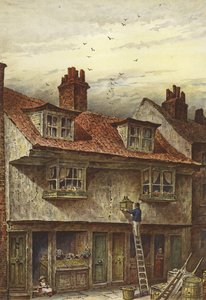 Oude huizen, Saffron Hill