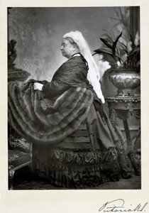 Koningin Victoria, late 19e eeuw door Walery