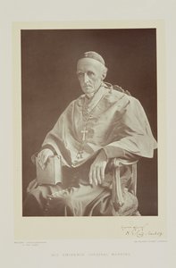 Portret van Kardinaal Henry Edward Manning (1808-92)