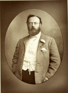 Portret van Robert Buchanan (1841-1901) door Walery Rzewuski