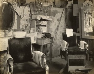 Negro Barbershop Interieur, Atlanta
