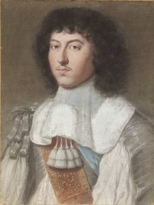 Portret van Lodewijk XIV, koning van Frankrijk 1638-1715, 1660 door Wallerant Vaillant