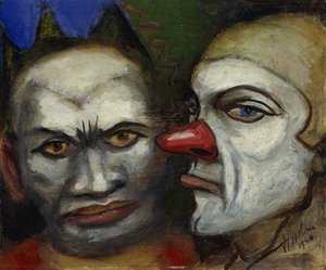 Twee clowns