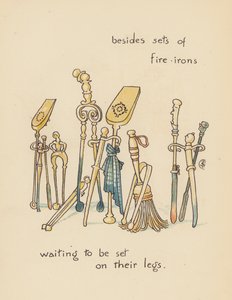 Illustratie voor Legends for Lionel door Walter Crane
