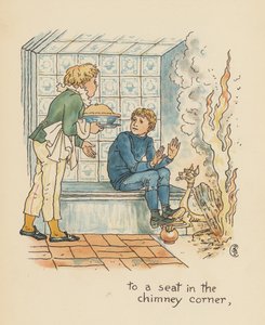 Illustratie voor Legends for Lionel door Walter Crane door Walter (after) Crane