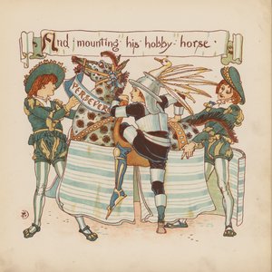Illustratie voor Pothooks and Perseverance door Walter Crane
