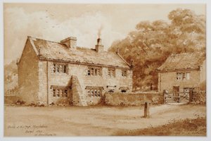 Huis op Hill Top, Meanwood, c.1870 door Walter Braithwaite