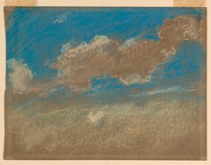Wolken aan een blauwe hemel
