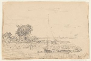 Landschap door Walter Clark