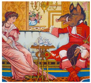 Belle en het Beest, 1874