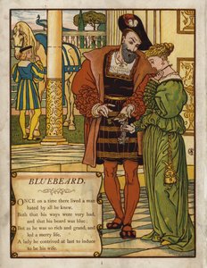 Blauwbaard door Walter Crane