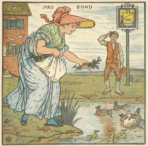 Kleurenillustratie voor 