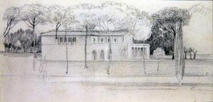 Vijf tekeningen door Walter Crane