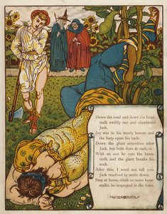 Jack en de Bonenstaak door Walter Crane