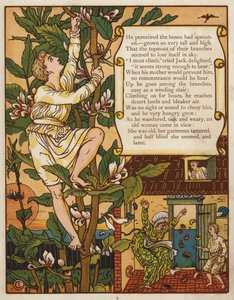Jack en de Bonenstaak door Walter Crane