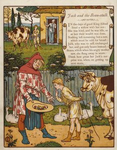 Jack en de bonenstaak door Walter Crane