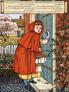 Roodkapje, door John Lane, Walter Crane
